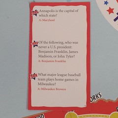 American Trivia Family Edition Board Game US History Geography Kids Adults 9+
