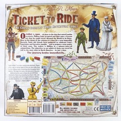 Ticket To Ride Board Game Alan R Moon Complete North America Days Of Wonder EUC