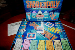 Sharkopoly Board Game with a Ferocious Appetite for Fun! – Late for the Sky 2019