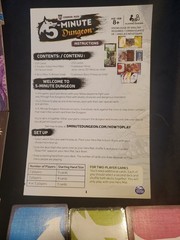 5 Minute Dungeon Board Game Spin Master 2016 – Complete