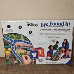 Ravensburger Disney Eye Found It! Hidden Picture Game 6-Foot Board Multi-Color