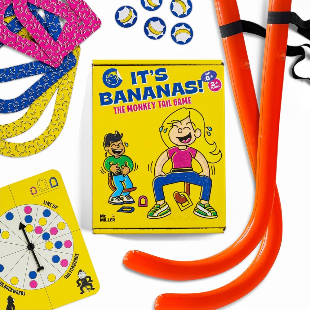 It’s Bananas! The Monkey Tail Game – Funny, Fun Party & Family Game for Kids,…
