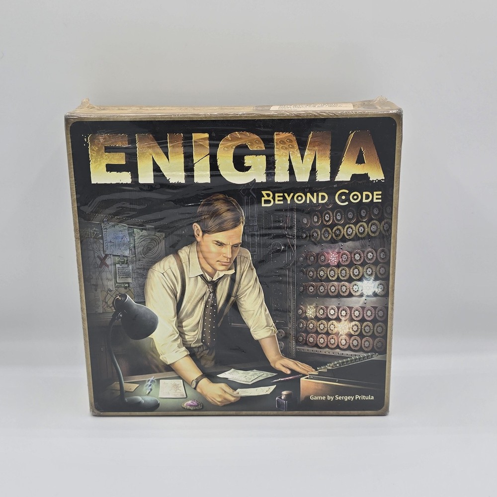 Enigma Beyond Code Board Game Crowd Games WWII Deduction 1-5 Players 14+