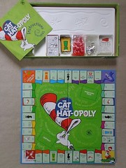 Dr. Seuss The Cat in the Hat-Opoly Late For The Sky 2003 COMPLETE ~FREE SHIPPING