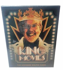 King of Movies: The Leonard Maltin Game Ages 14+ Players 3-6 NEW Movie Lovers