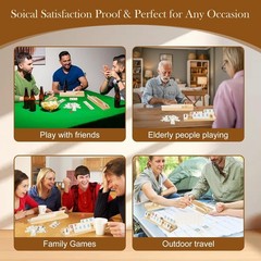 2-8 Players Games Gifts, Easter Gifts/Easter Basket Stuffers for Adults, Rumm…