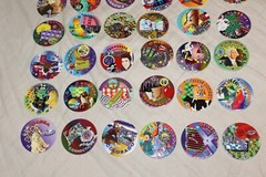 Vintage 90s Lot of 54 Pogs Includes U.S. USA States & Government