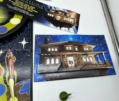 VTG Zathura Game Pressman (2005) With Movie Promo Flyer – Missing 1 Piece (READ)