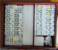 Mexican Train Dominoes – Fun table top game for families or parties