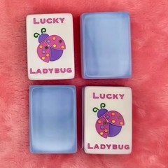 Premium American Mahjong Set 160pcs – Lucky Blue Ladybug Majestic Set