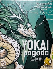 Yokai Pagoda Strawman Games Family Game Card Game Laying Game Kids Game