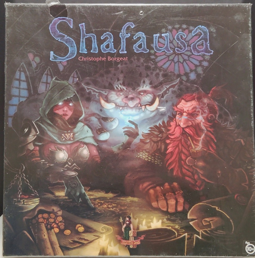 Shafausa Tome II Board Game Helvetia Asmodee Christophe Borgeat New Sealed