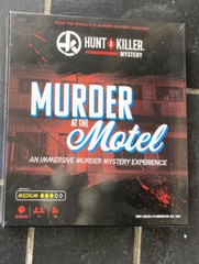 Murder At the motel Board game New Sealed Box Fun family night Mystery