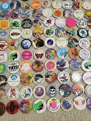 Vintage Loose Lot of 180 Pog Slammers Milk Caps 90’s
