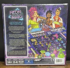 Neon Gods Board Game 2-4 Players Plaid Hat Games 2018 Factory Sealed NIB