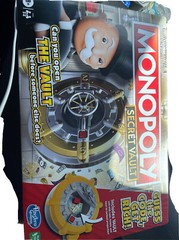 MONOPOLY Secret Vault Board Game for Kids Ages 8 and Up, Family Board Game fo…