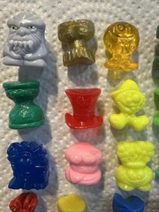 Vintage Gogo’s Crazy Bones Huge Mixed Lot Figures Gogo Toys Go Go Rare Glitter