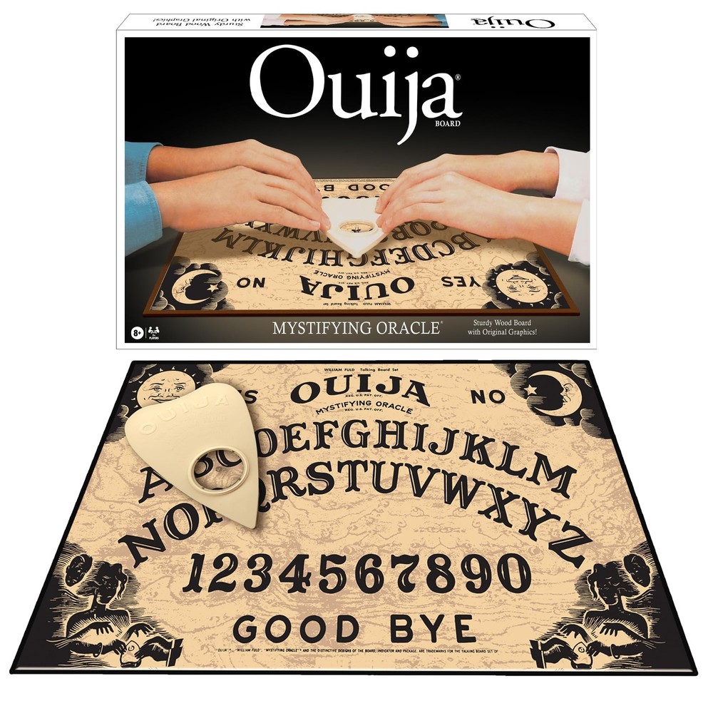 Classic Ouija with 1990s Artwork by Winning Moves Games, Sturdy Wood Premium …