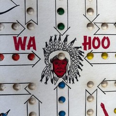 Vintage Creative Ideas Inc. WA HOO Marble Board Game, BOARD ONLY, Gatesville TX