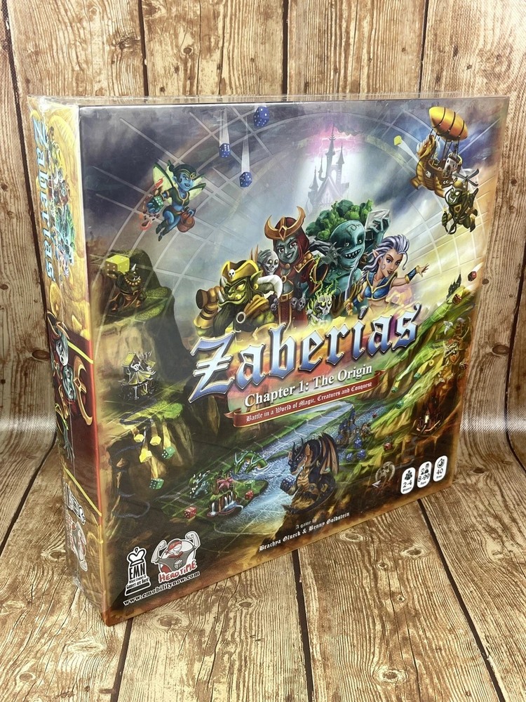 Zaberias Chapter 1 The Origin. Boardgame Fun Kids RPG Strategy. New Fantasy
