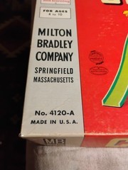 VINTAGE Chutes and Ladders 1956 COMPLETE Milton Bradley Board Game