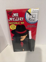 YES! KNOW Line Up Mr. Mystery Invisible Ink Children’s Game Book NEW