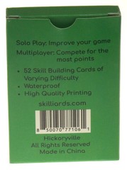 Skilliards Billiards Skill Building Game 52 Cards Solo Multiplayer Family Gift