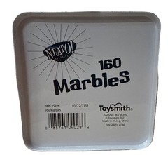 Neato! Classics 160 Marbles In A Tin Box by Toysmith – 2 Pack