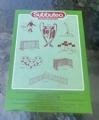 VINTAGE SUBBUTEO ITALY 166 TABLE SOCCER FOOTBALL SET BOXED 63000