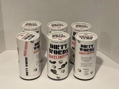 Dirty Words Party Edition Lot Of 6 – University Games 18 years & Up. Board Game