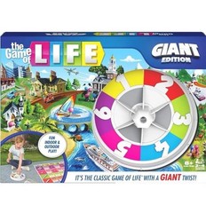 The Game of Life Giant Edition Family Board Game Big Oversized Indoor Outdoor