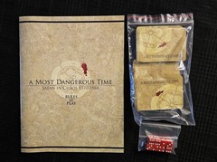 “A MOST DANGEROUS TIME: JAPAN IN CHAOS” WAR GAME – MMP – UNPUNCHED, COMPLETE