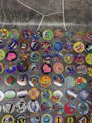Lot of 106 Various Brands Pog , Slammer Whammers , Cybot Kaps