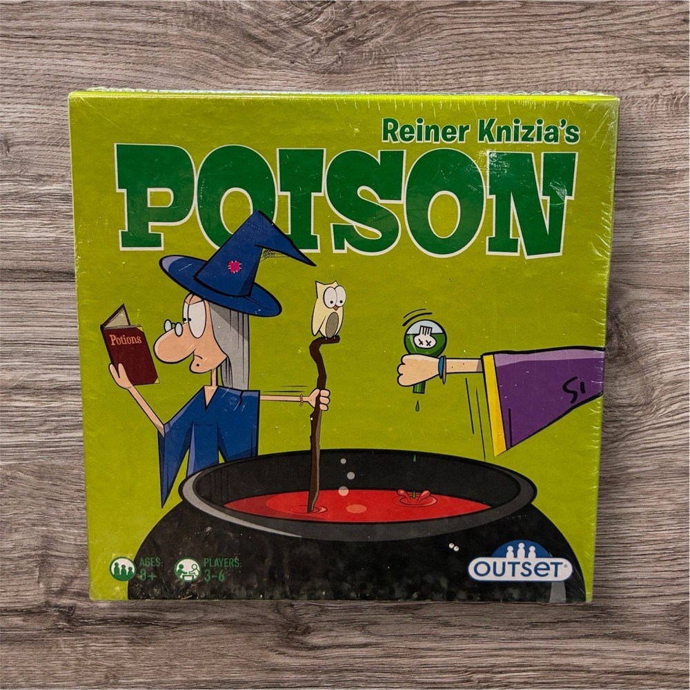 Poison – The Competitive Card Game of Sabotage – Outset New