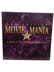 Unisex Unbranded Movie Mania Board Game One Size Purple Gold NEW