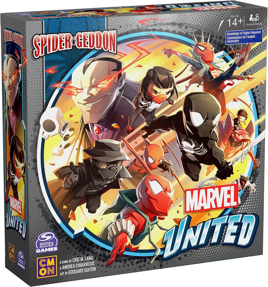 Spin Master Games, Marvel United: Spider-Geddon, Strategy Board Game, Collectibl