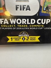 Monopoly Panini Prizm FIFA World Cup Board Game Includes 1 Starter & 2 Prizm Pk