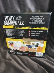 Hunt A Killer: Body on the Boardwalk Complete Murder Mystery Game Played & Reset