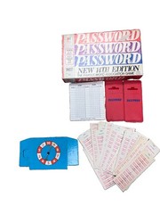 Milton Bradley Password 14th Edition Word Association Vintage Complete 1970