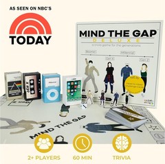 Spin Master Games, Mind The Gap Deluxe Trivia Game, 2-12 Players, for Ages 10+