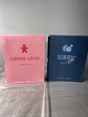 Hasbro: Candy Land & SORRY! Bookshelf Edition Board Games, Ages 3+, 2-4 Players
