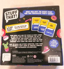 Stuff That! Game! Addictive Party Game for 3 to 8 Players