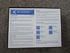 Pictionary 20th Anniversary Parker Brothers New Open Box 2007