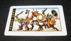 Battle Masters Board Game #4210 1992 ~ Replacement CHAOS ARMY CARD #7