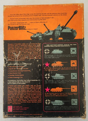 Panzer Blitz 1970 Avalon Hill Bookcase Game Of Armored Warfare 1941-1945 WWII