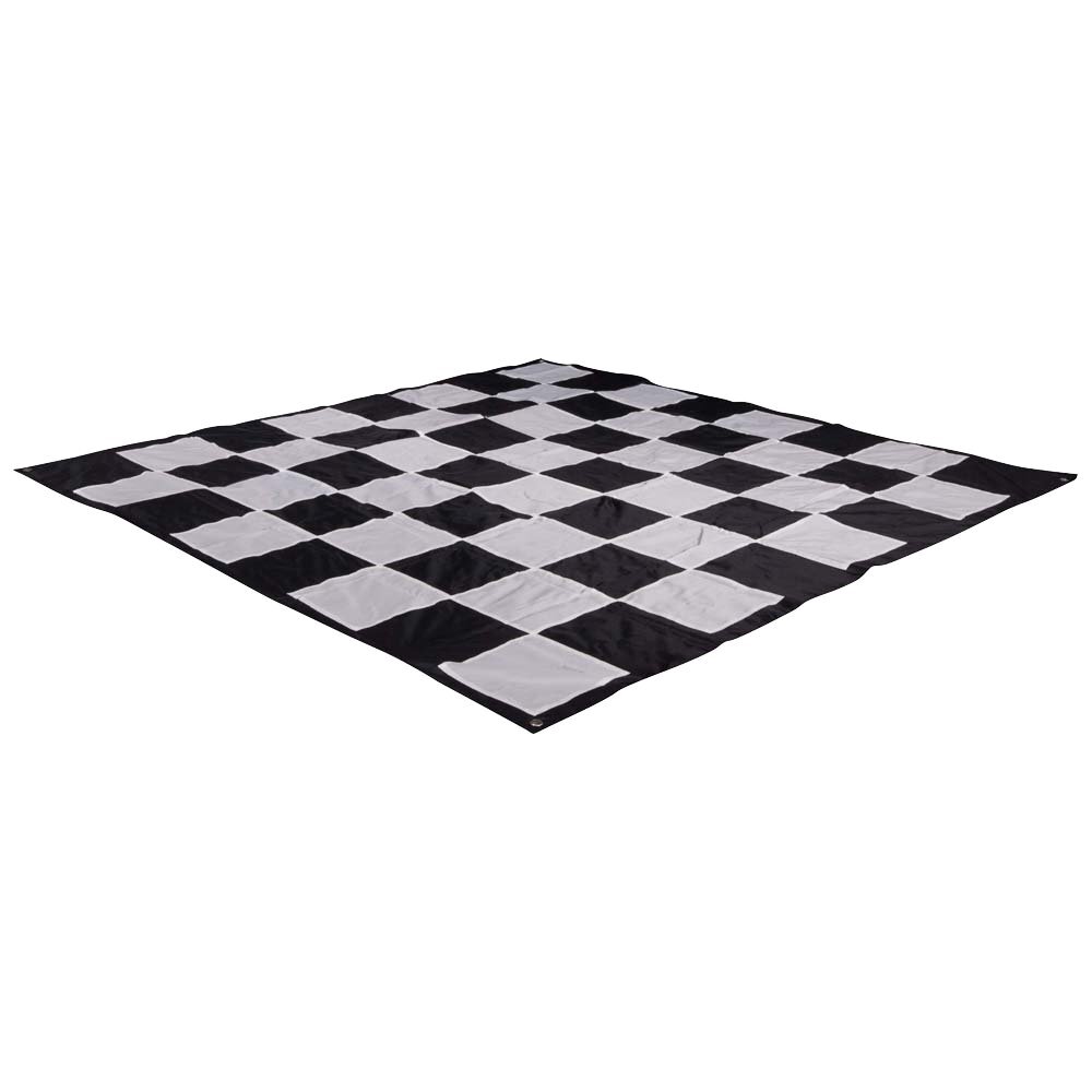 Giant Nylon Chess/Checkers Board with 13″ Squares – Outdoor Chess/Checker board