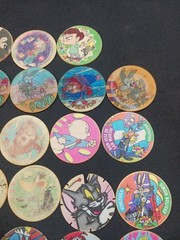 60 Vintage Tazos Sabritas Pogs Mexico Rare 1994-1995 Warner Bros, 20th C Fox Mix