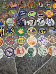 Lot of 106 Various Brands Pog , Slammer Whammers , Cybot Kaps