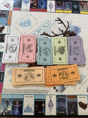 Hasbro Disney Monopoly Frozen 2 Edition Board Game 2-6 Players Age 8+ 99% Cmplte