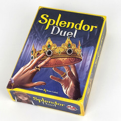 2005 – Space Cowboys – Splendor Duel – Tactical Board Game – 2 Player Only – New